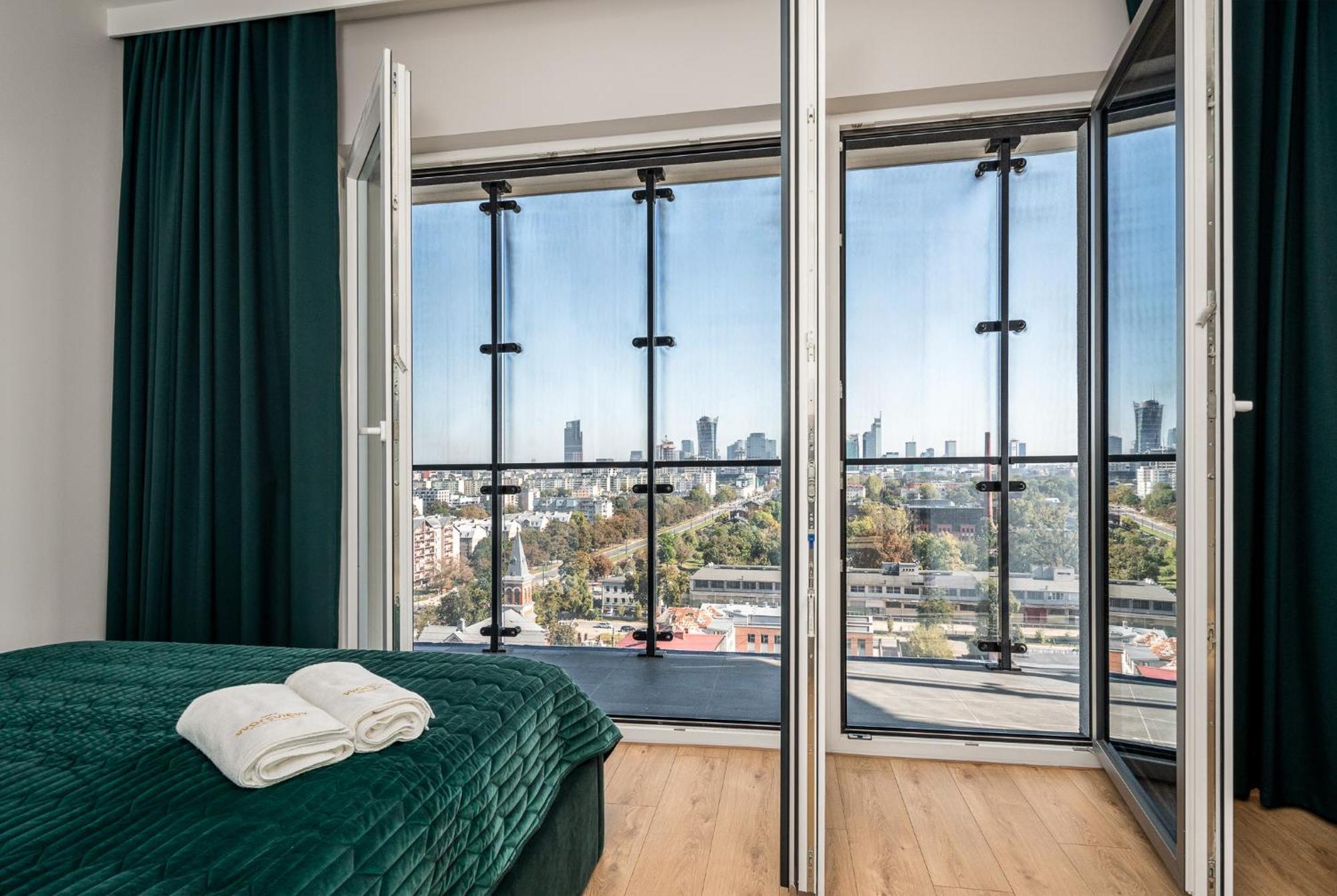 Warsview Apartments Warsaw Ngoại thất bức ảnh