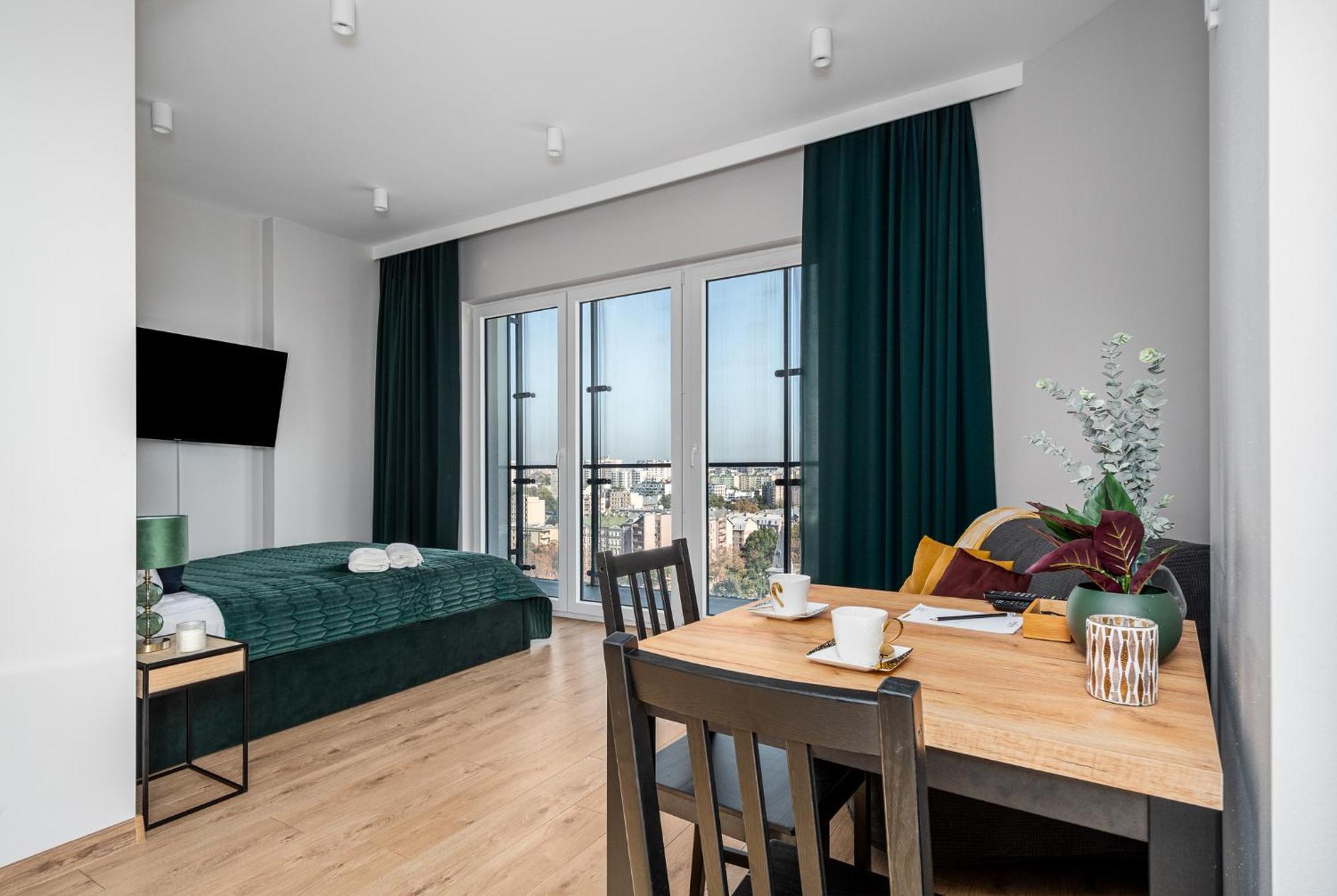 Warsview Apartments Warsaw Ngoại thất bức ảnh