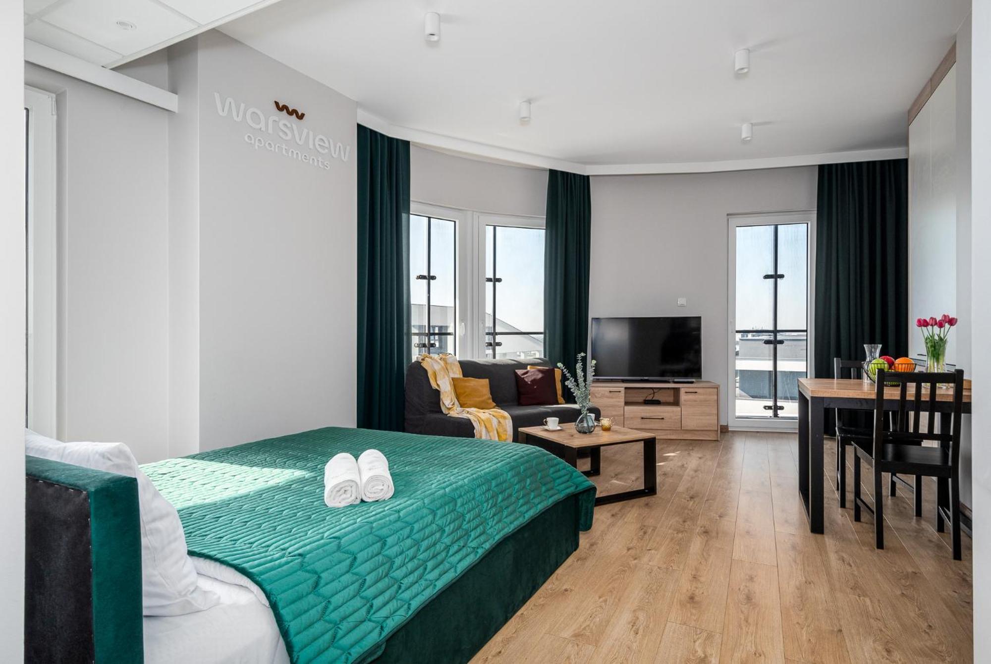 Warsview Apartments Warsaw Ngoại thất bức ảnh